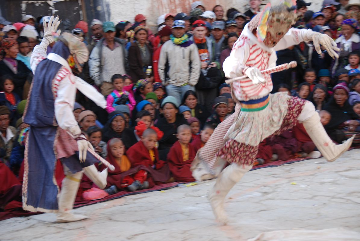 Mustang Lo Manthang Tiji Festival Day 2 14-1 Skeleton Dancers